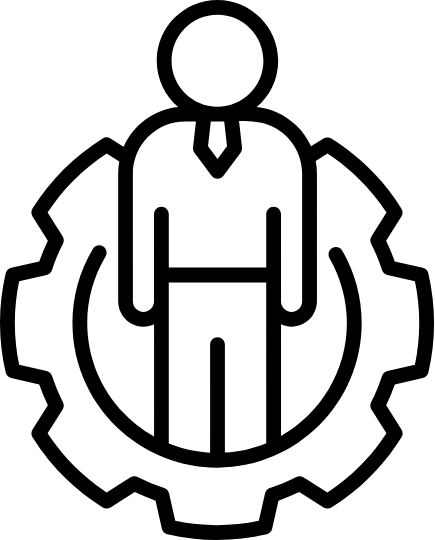 Icono de árbol minimalista